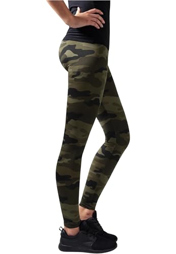 Urban Classics Women’s Camo Leggings – High-Waist Yoga & Fitness Pants