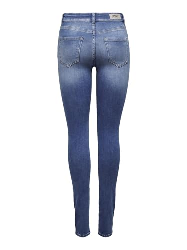 ONLY Women’s Blush Mid-Rise Skinny Fit Jeans
