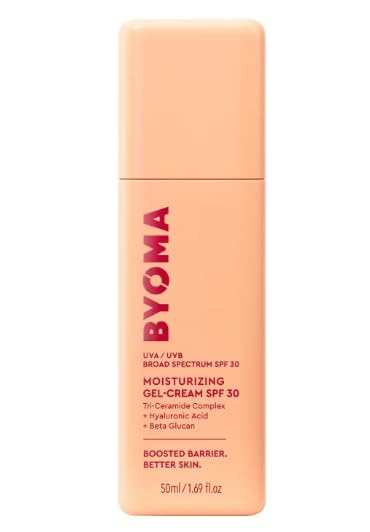 BYOMA SPF 30 Moisturiser Gel – Lightweight Hydration & Sun Protection