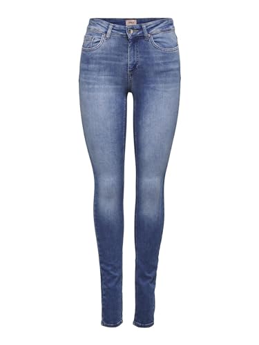 ONLY Women’s Blush Mid-Rise Skinny Fit Jeans