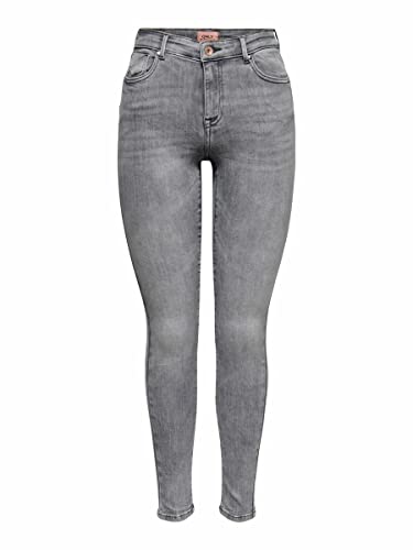 ONLY Women’s ONLPOWER Mid-Rise Skinny Fit Jeans
