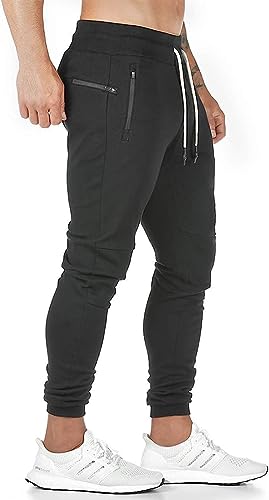 Men’s Slim Fit Cotton Jogging Pants – Long Sports Trousers