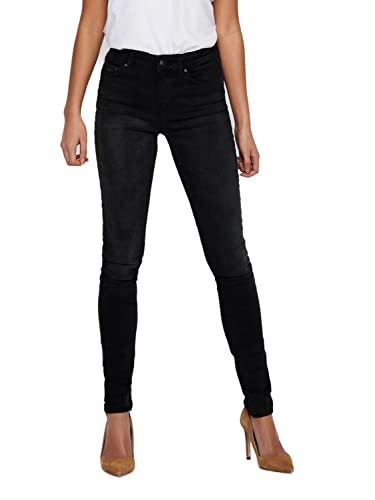 ONLY Women’s Blush Mid-Rise Skinny Fit Jeans