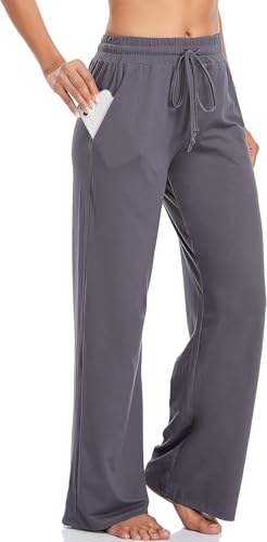 Women's Sweatpants – Casual Sport Pants with Elastic Waist