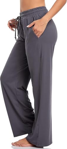 Women's Sweatpants – Casual Sport Pants with Elastic Waist
