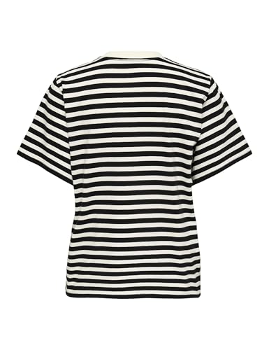 ONLY Women’s Onllivina T-Shirt – Classic Cotton Round Neck Tee