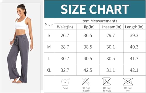 Women's Sweatpants – Casual Sport Pants with Elastic Waist
