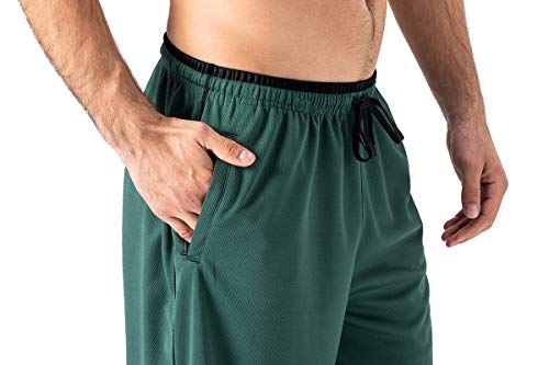EKLENTSON Men’s Mesh Jogging Pants