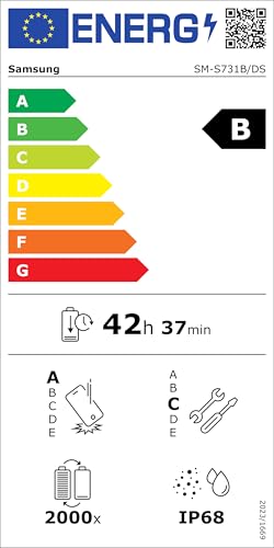 Samsung Galaxy S25 FE with Galaxy AI, Mobile Phone with Android, 6.7 Inch FHD Display, 50MP Camera, 256GB Memory, 8GB RAM, 4900mAh Battery, JetBlack