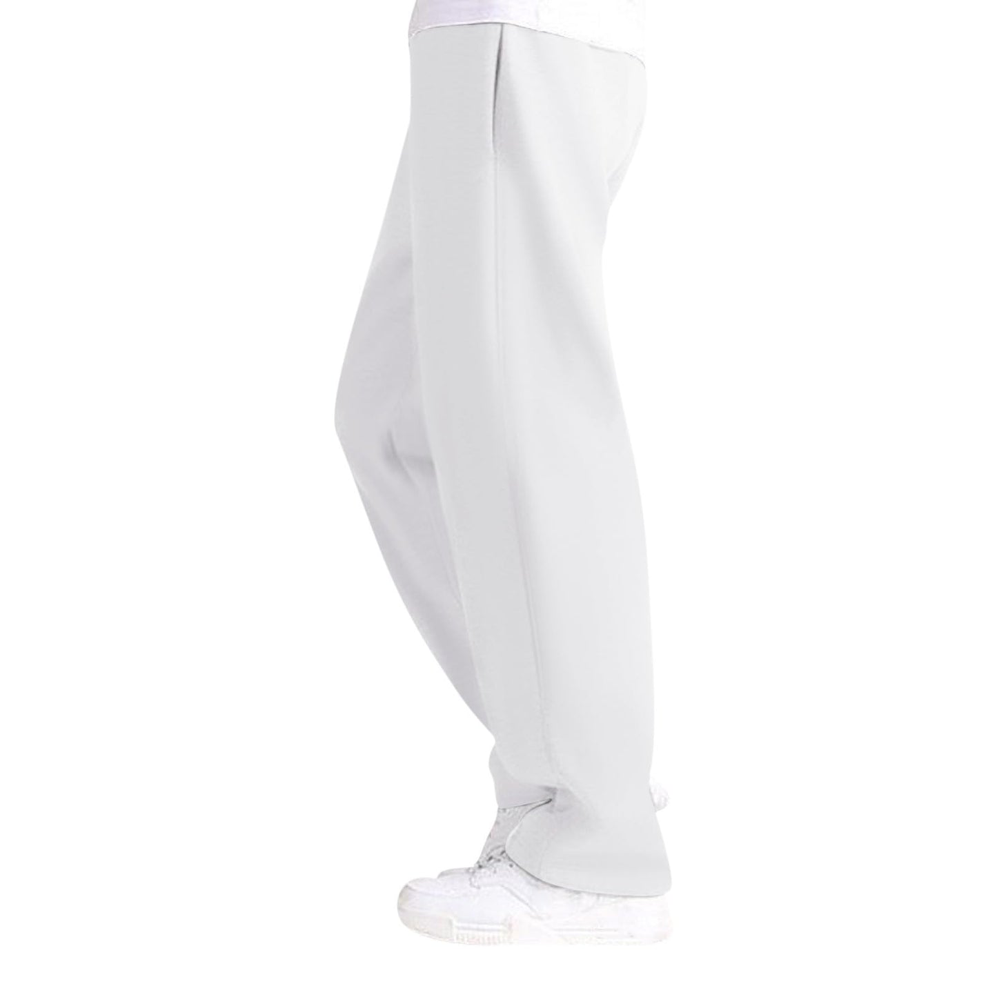 Men’s Baggy Fit Jogging Pants – Fleece-Lined Cotton Blend Sweatpants