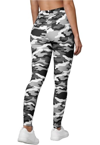 Urban Classics Women’s Camo Leggings – High-Waist Yoga & Fitness Pants