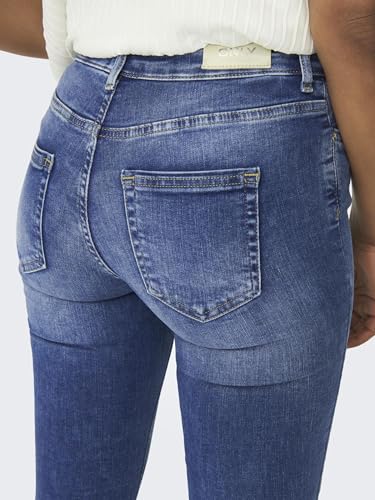 ONLY Women’s Blush Mid-Rise Skinny Fit Jeans