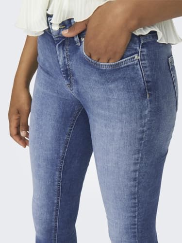 ONLY Women’s Blush Mid-Rise Skinny Fit Jeans