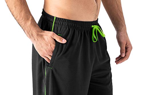 EKLENTSON Men’s Mesh Jogging Pants