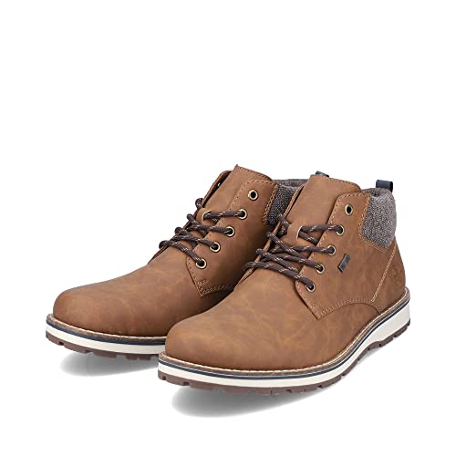 Rieker Men’s Lace-Up Ankle Boots 38419