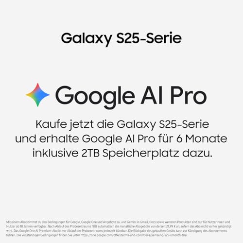 Samsung Galaxy S25 FE with Galaxy AI, Mobile Phone with Android, 6.7 Inch FHD Display, 50MP Camera, 256GB Memory, 8GB RAM, 4900mAh Battery, JetBlack