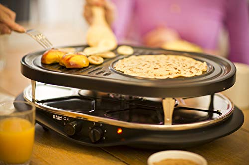 Russell Hobbs Fiesta Fondue 2L 6person(s) Fiesta, 6 person(s), 2 L, Black, Stainless steel, Round, Stainless steel, 1200 W
