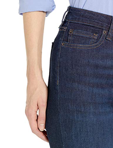 Essentials Women’s Mid-Rise Bootcut Jeans – Slim Fit with Stretch Denim