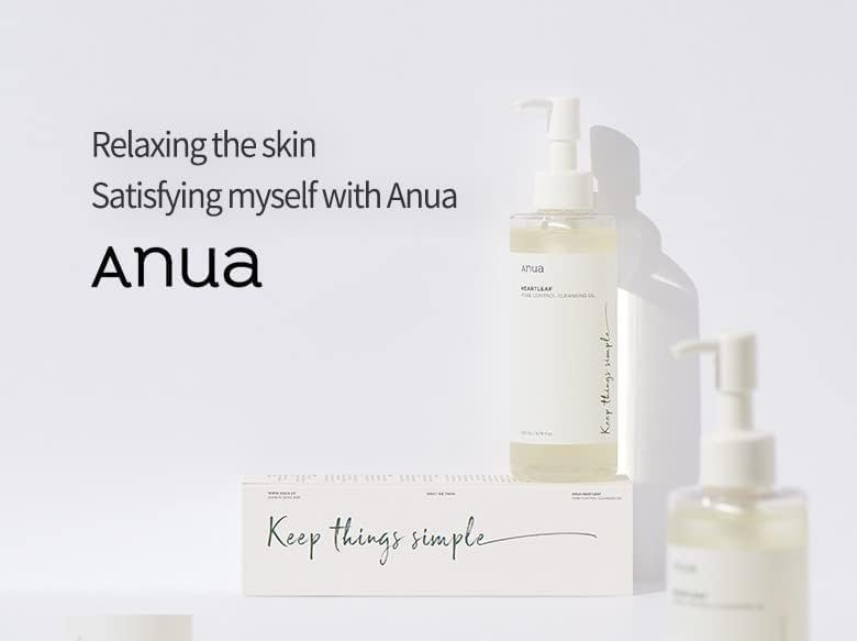 ANUA Heartleaf Pore Control Oil, Korean Facial Cleanser, Daily Blackhead Removal, 6.76 fl oz (200 ml) 