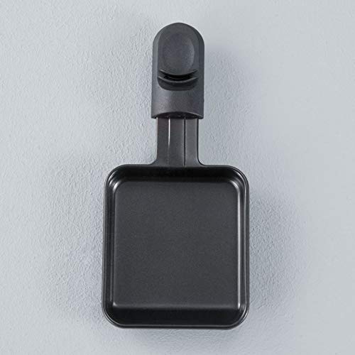 SEVERIN Mini Raclette-Grill für 4 Personen, platzsparend und kompakt, antihaftbeschichtet, 600 W, schwarz, RG 2370