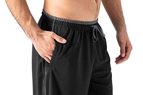 EKLENTSON Men’s Mesh Jogging Pants