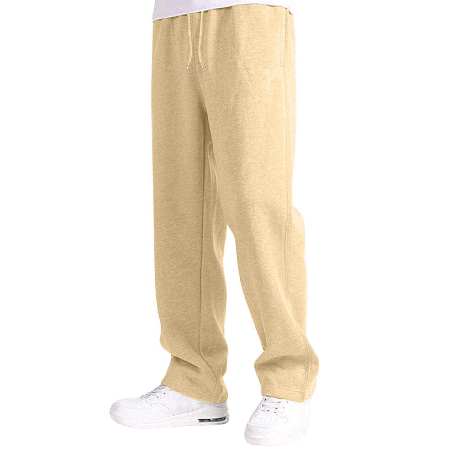 Men’s Baggy Fit Jogging Pants – Fleece-Lined Cotton Blend Sweatpants