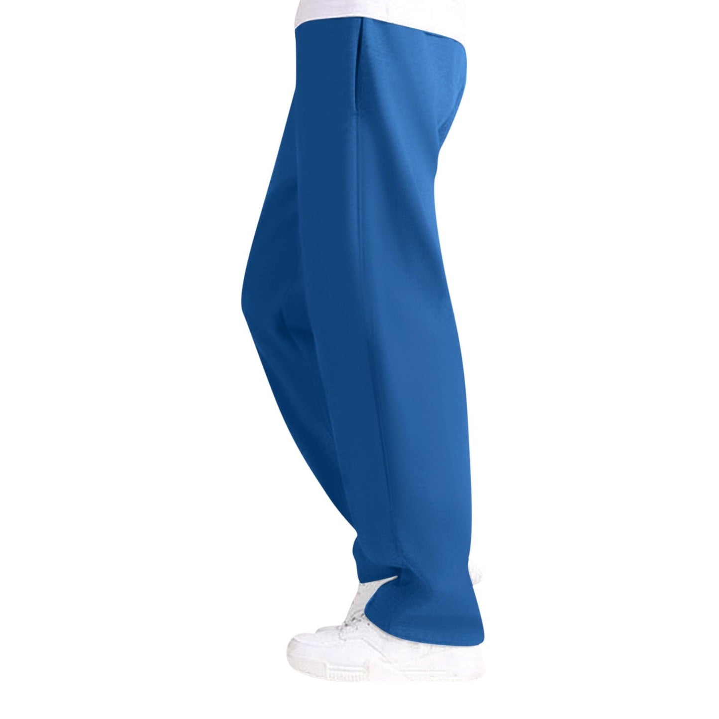 Men’s Baggy Fit Jogging Pants – Fleece-Lined Cotton Blend Sweatpants
