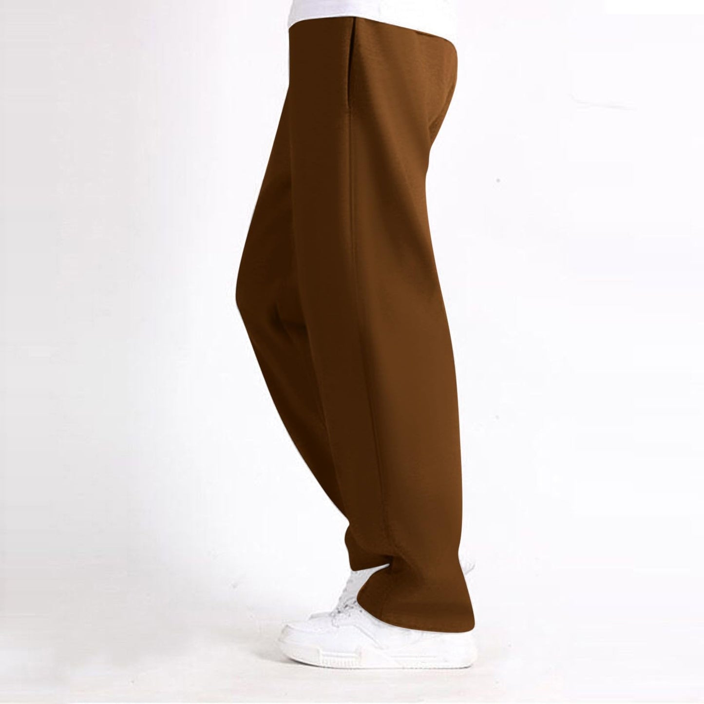 Men’s Baggy Fit Jogging Pants – Fleece-Lined Cotton Blend Sweatpants