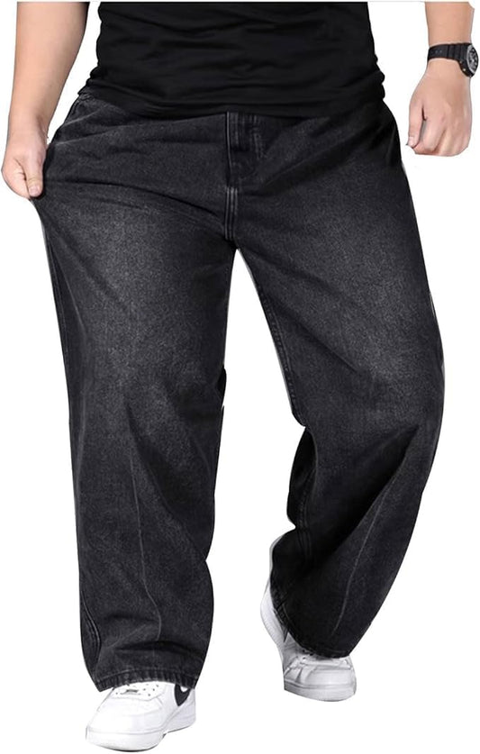 Plus Size Baggy Jeans for Men