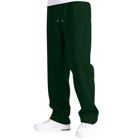 Men’s Baggy Fit Jogging Pants – Fleece-Lined Cotton Blend Sweatpants