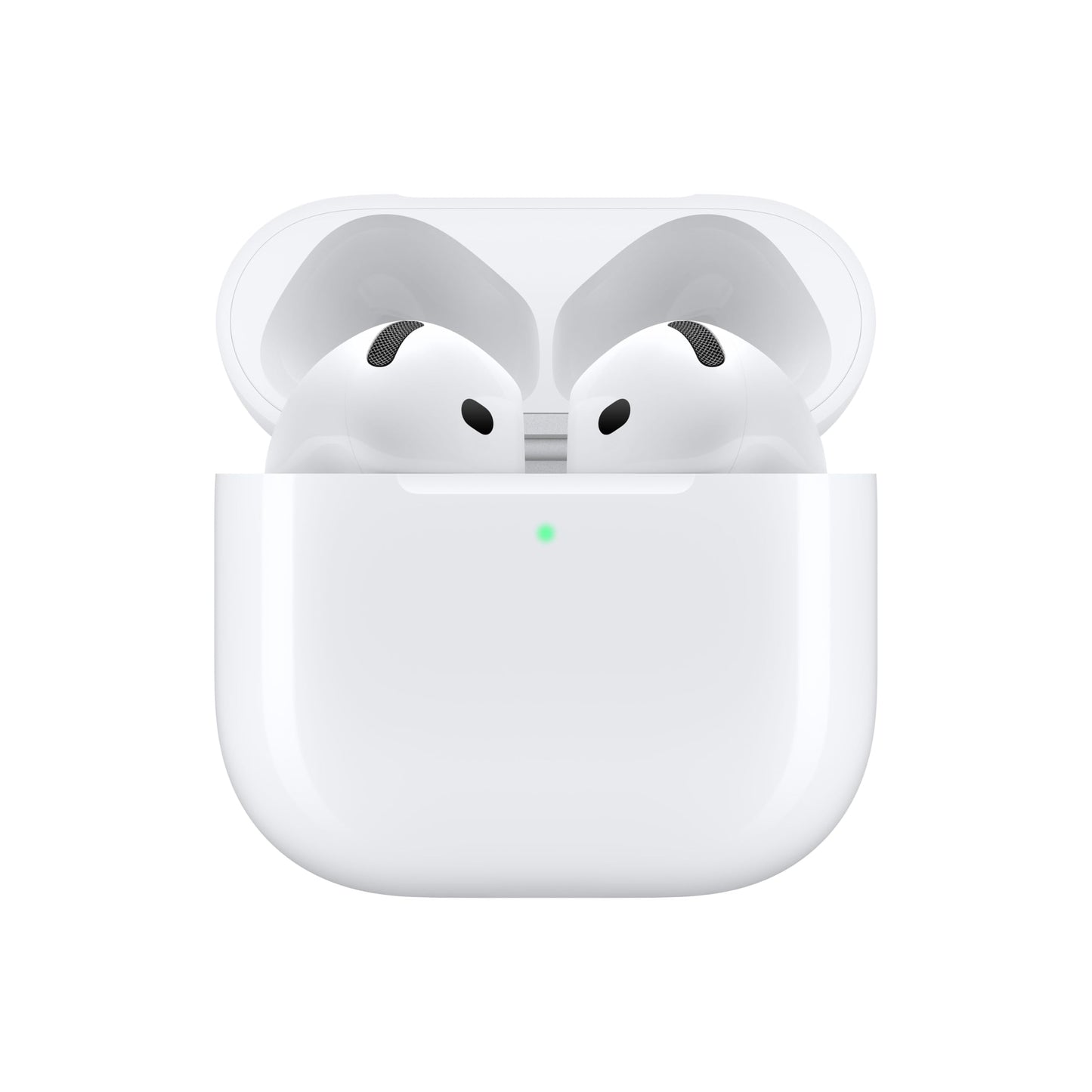 Apple AirPods 4 Wireless Headphones, Bluetooth Headphones, Personalized 3D Audio, Protection from Sweat and Water, USB-C Charging Case, H2 Chip, Up to 24 Hours Playback 