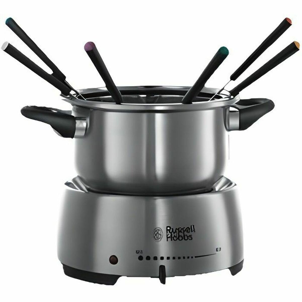 Russell Hobbs Fiesta Fondue 2L 6person(s) Fiesta, 6 person(s), 2 L, Black, Stainless steel, Round, Stainless steel, 1200 W