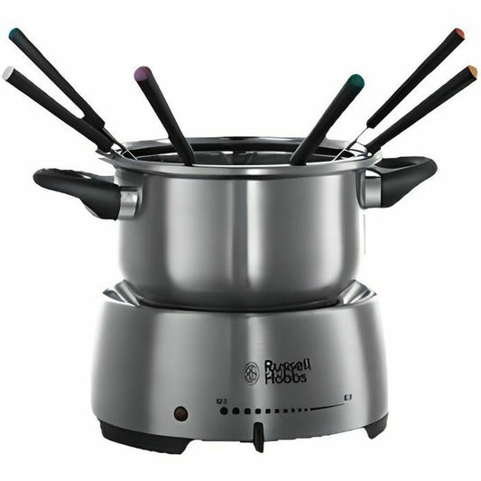 Russell Hobbs Fiesta Fondue 2L 6person(s) Fiesta, 6 person(s), 2 L, Black, Stainless steel, Round, Stainless steel, 1200 W