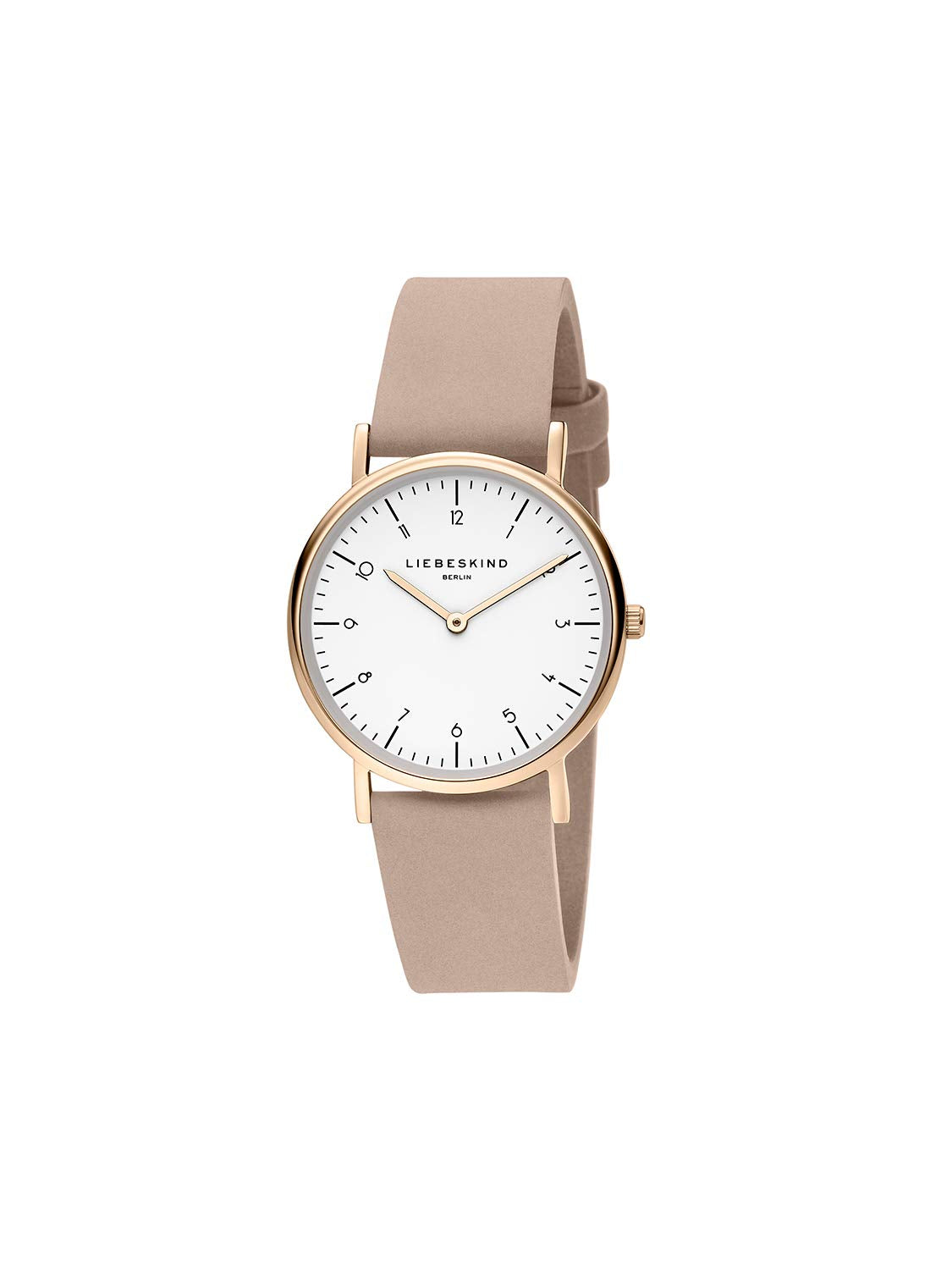 Liebeskind Damen Analog Quarz Armbanduhr mit Lederarmband