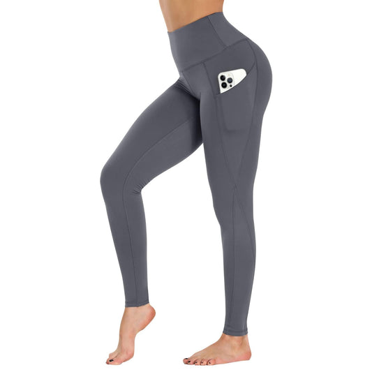 CAMPSNAIL Women’s High-Waist Workout Leggings with Pockets