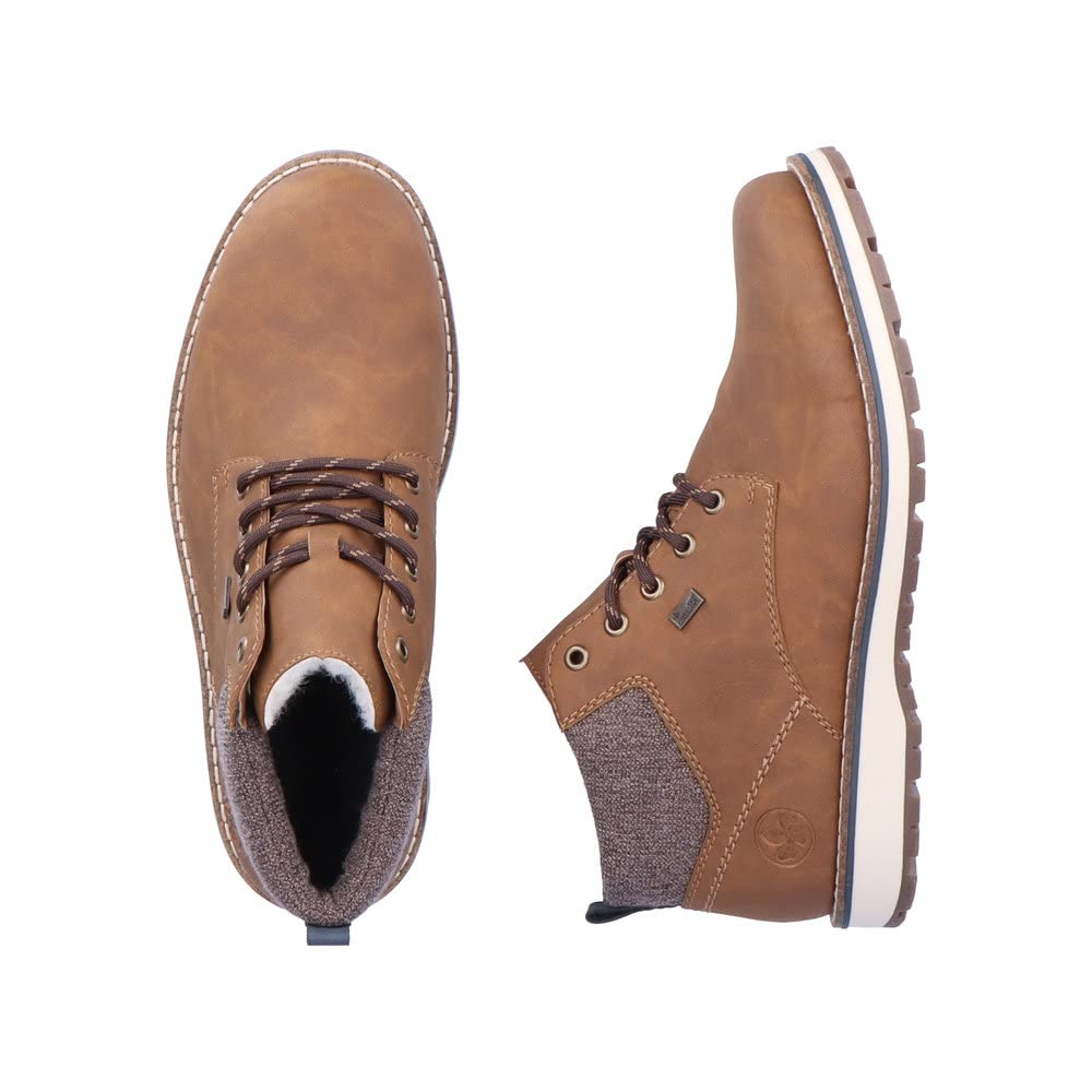 Rieker Men’s Lace-Up Ankle Boots 38419