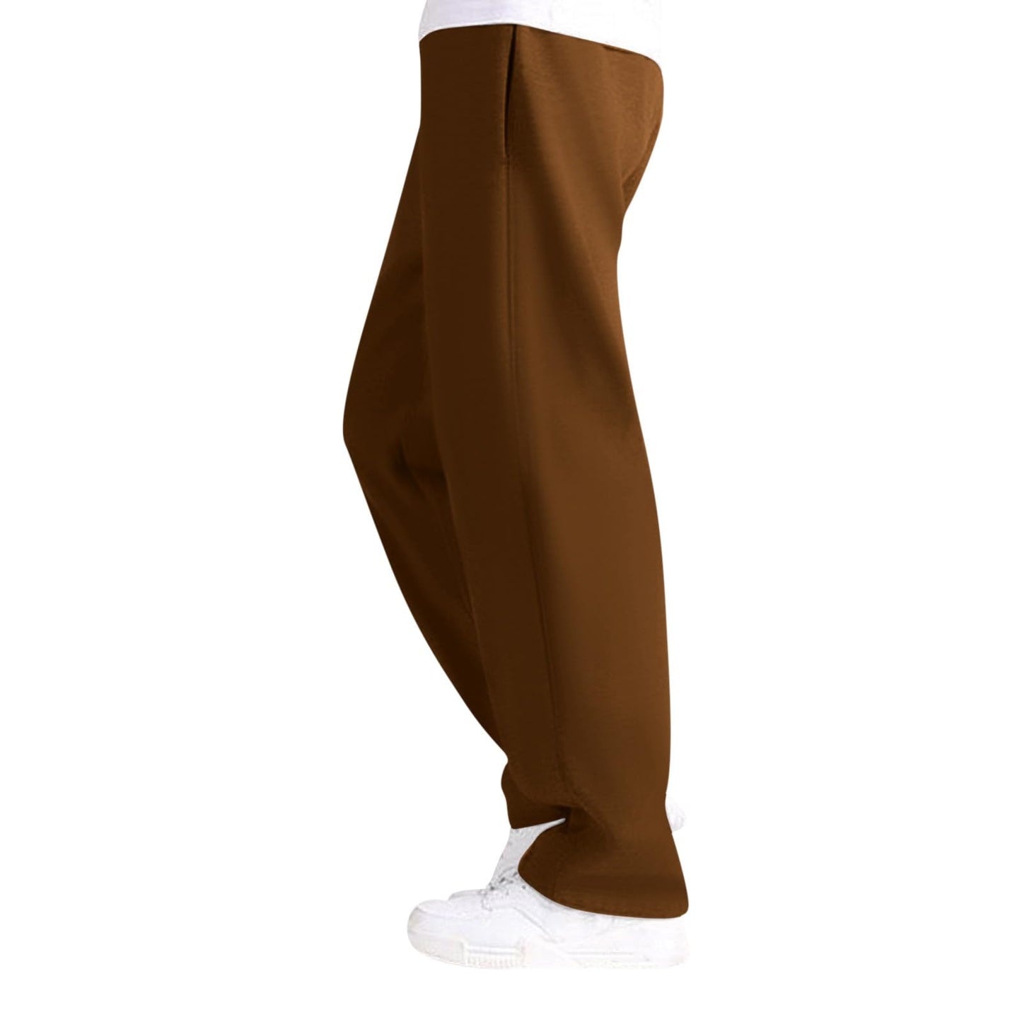 Men’s Baggy Fit Jogging Pants – Fleece-Lined Cotton Blend Sweatpants