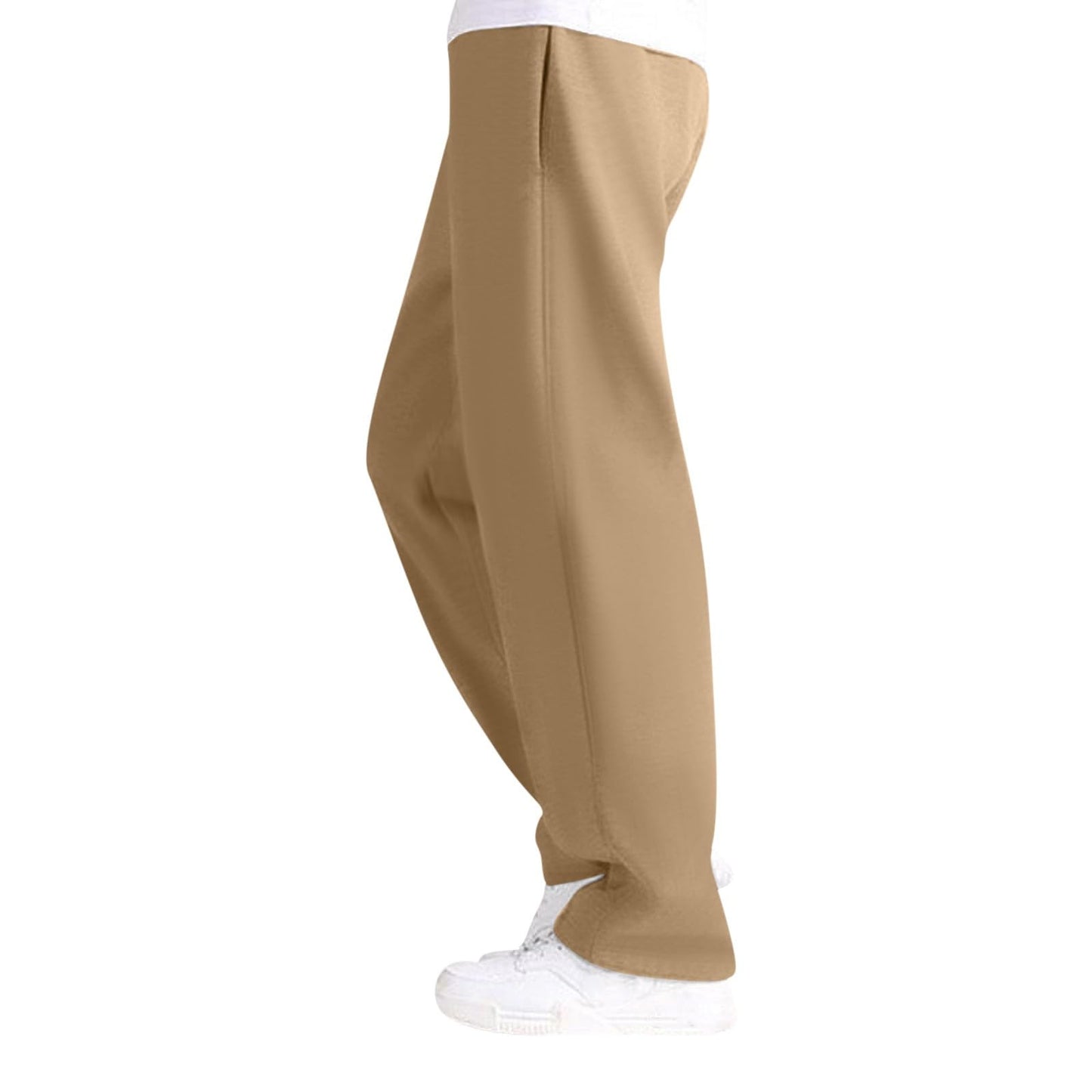 Men’s Baggy Fit Jogging Pants – Fleece-Lined Cotton Blend Sweatpants