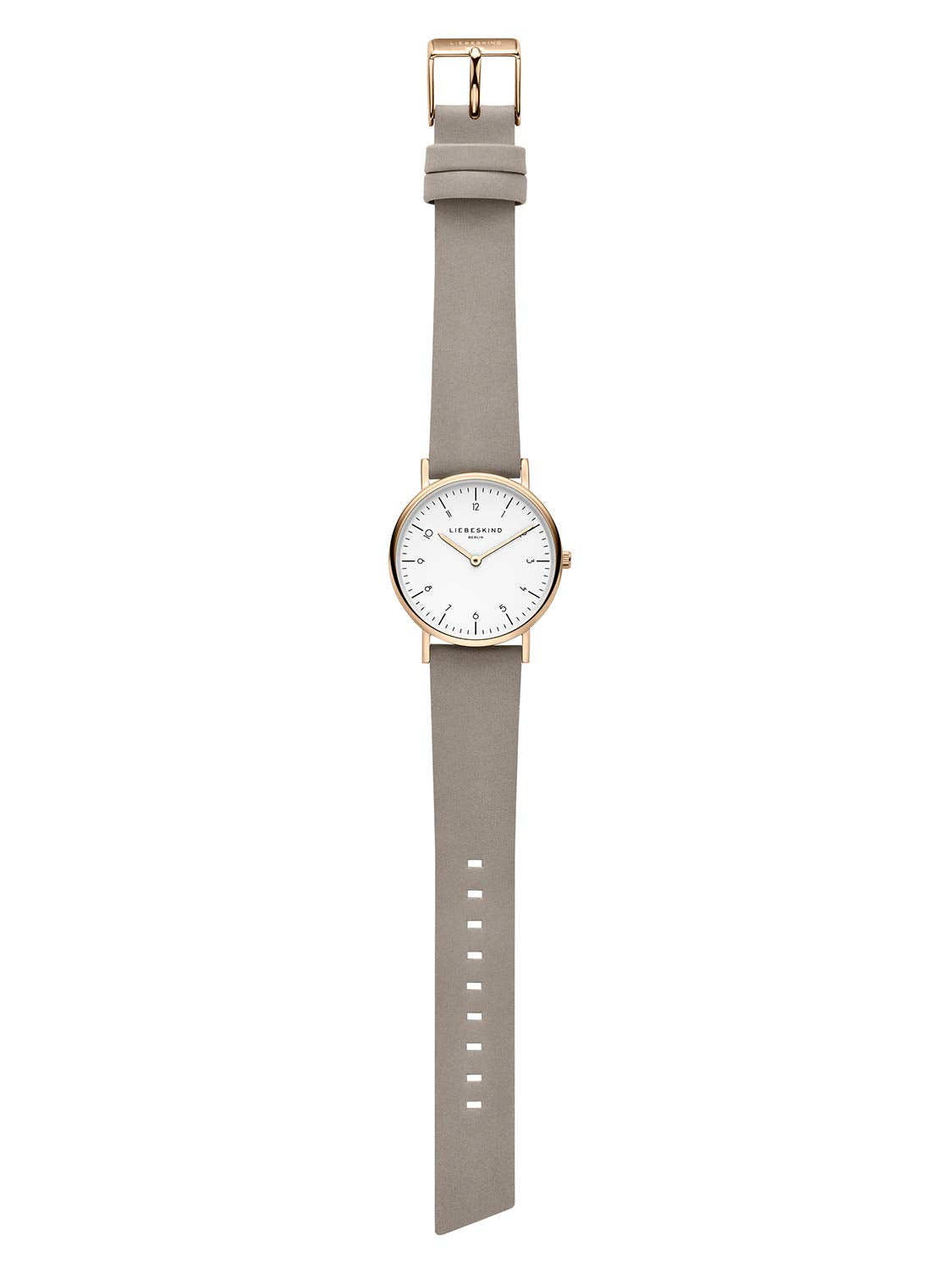 Liebeskind Damen Analog Quarz Armbanduhr mit Lederarmband