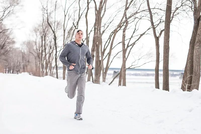 PINSPARK Men’s Winter Joggers – Fleece-Lined Sweatpants
