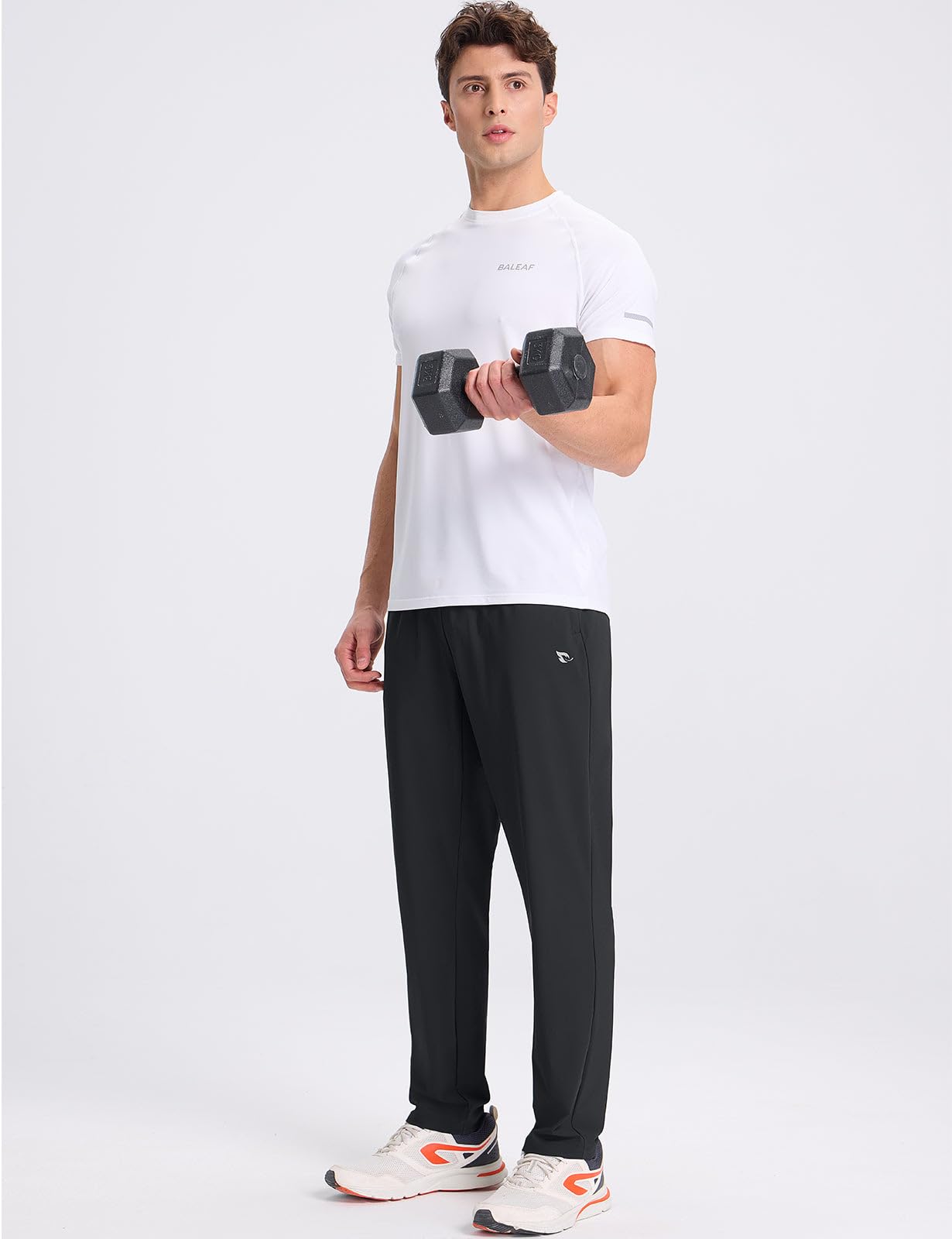 Baleaf Men’s Quick-Dry Joggers – Lightweight Nylon Running Pants