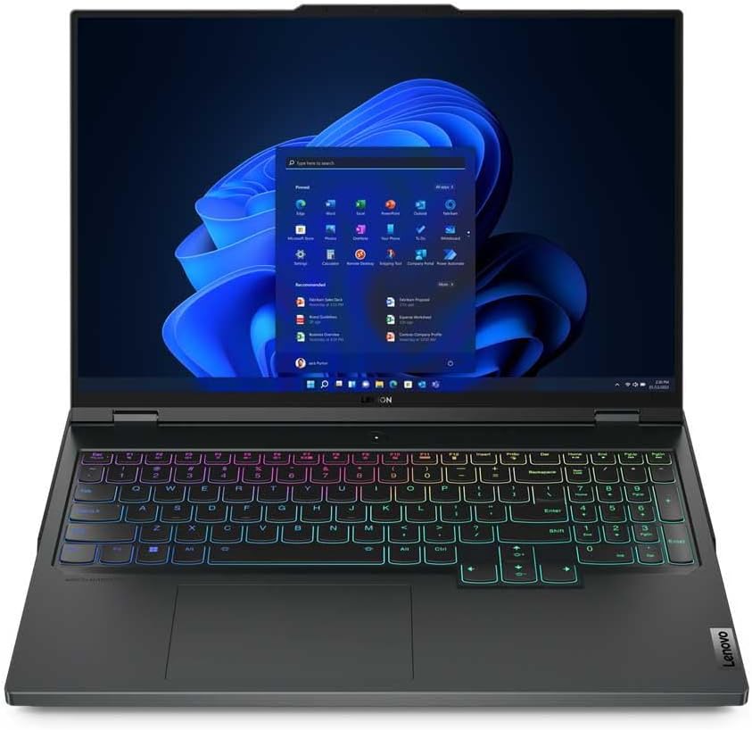 Lenovo Legion Pro 7 – 16" WQXGA, Intel 13th Gen, 32GB RAM, 1TB SSD, RTX 4080, Win 11 Home