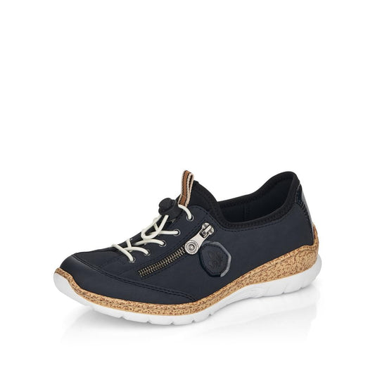 Rieker Women's Low-Top Sneaker N4263 – Comfortable Slip-Ons for Everyday Wear