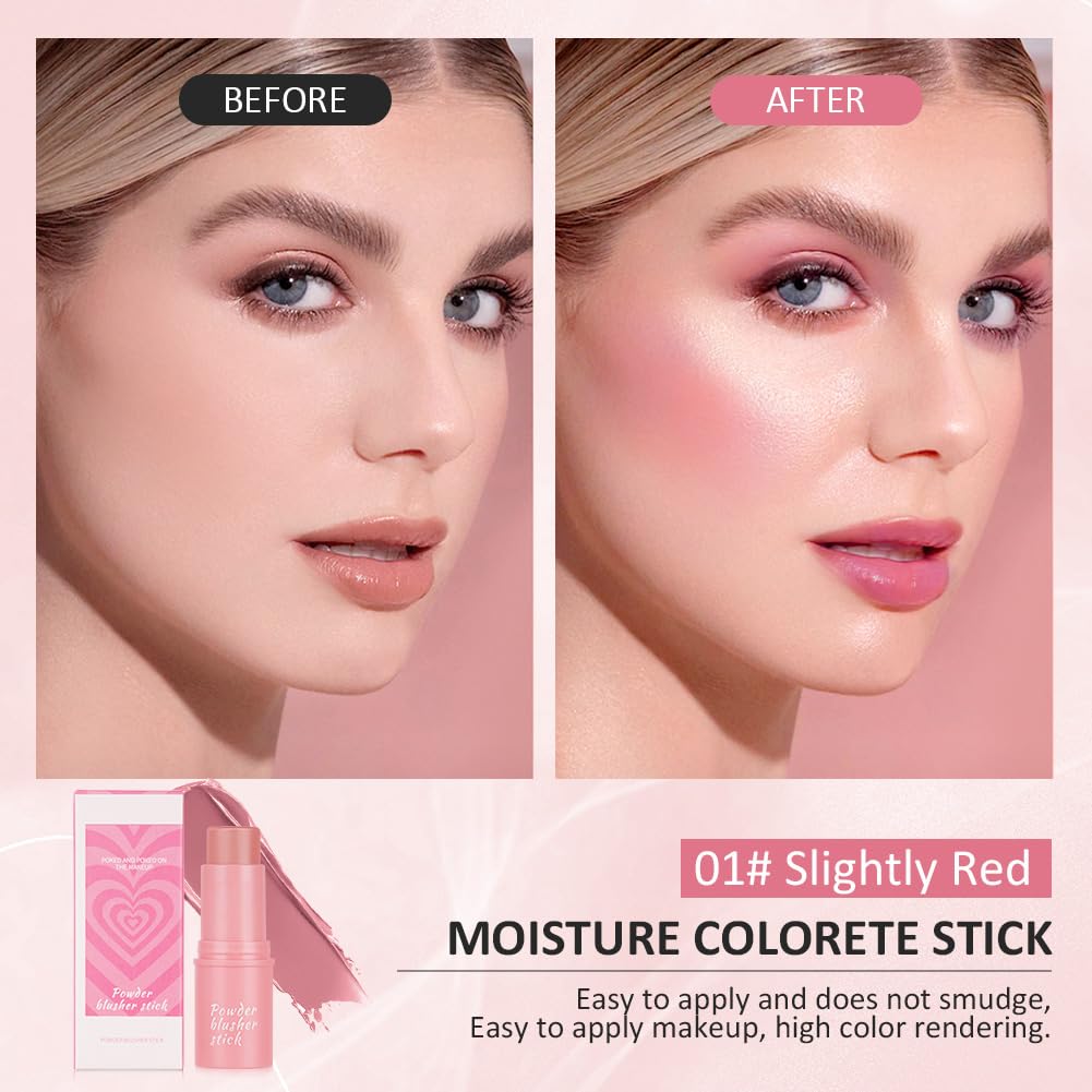 LOPHE Cream Blush Stick - 3 Pieces Set