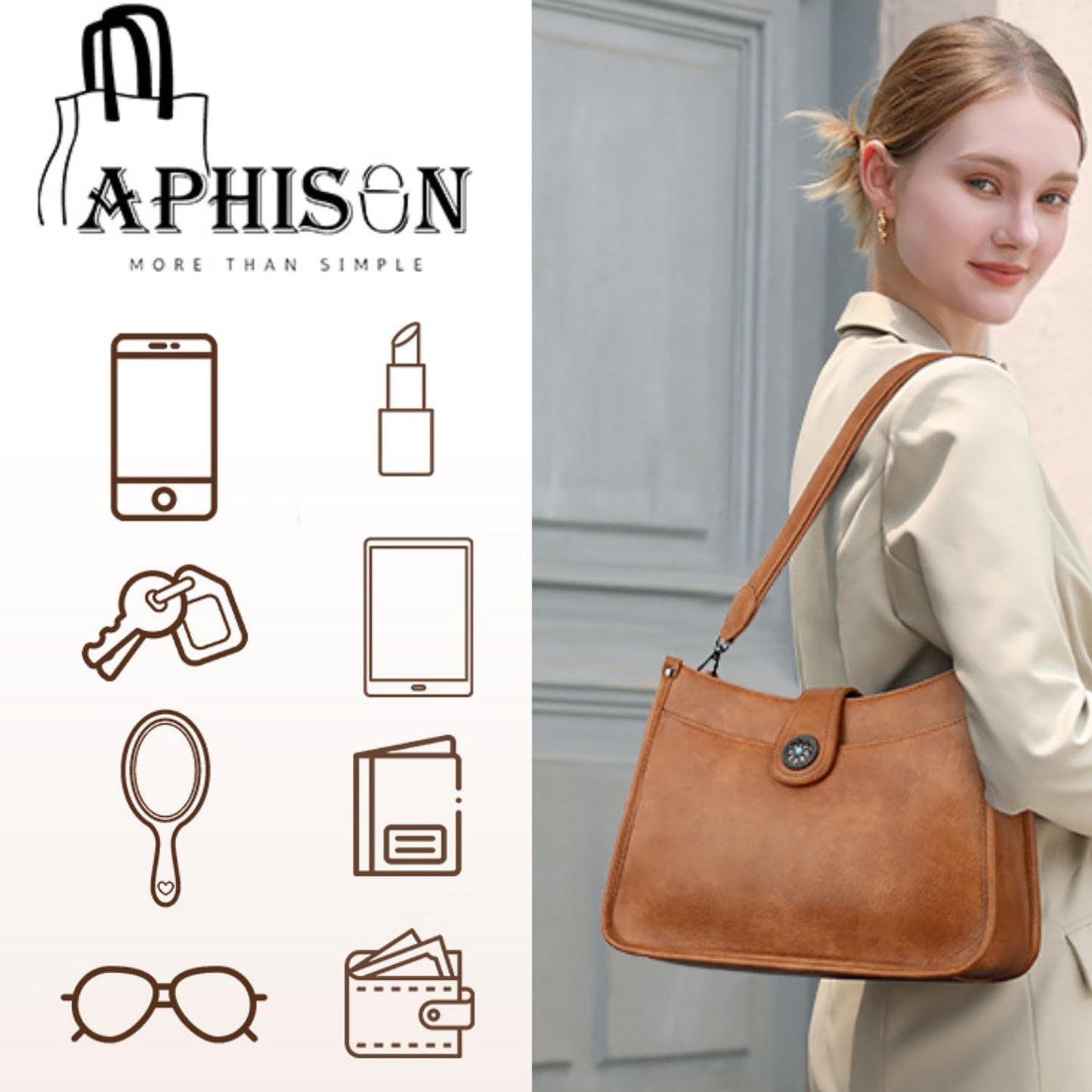 APHISON Crossbody Bag for Women