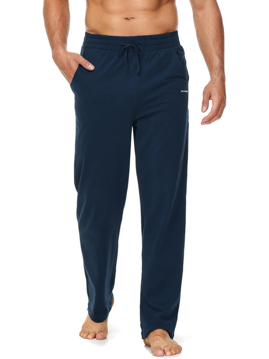 Butrends Men’s Cotton Joggers – Straight Leg Yoga & Training Pants