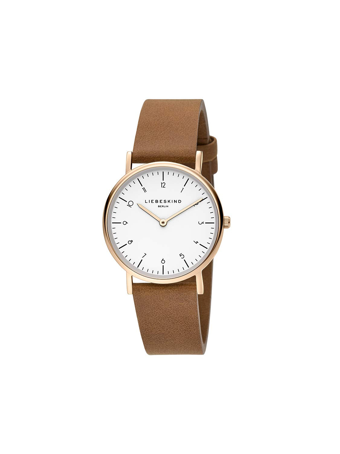 Liebeskind Damen Analog Quarz Armbanduhr mit Lederarmband