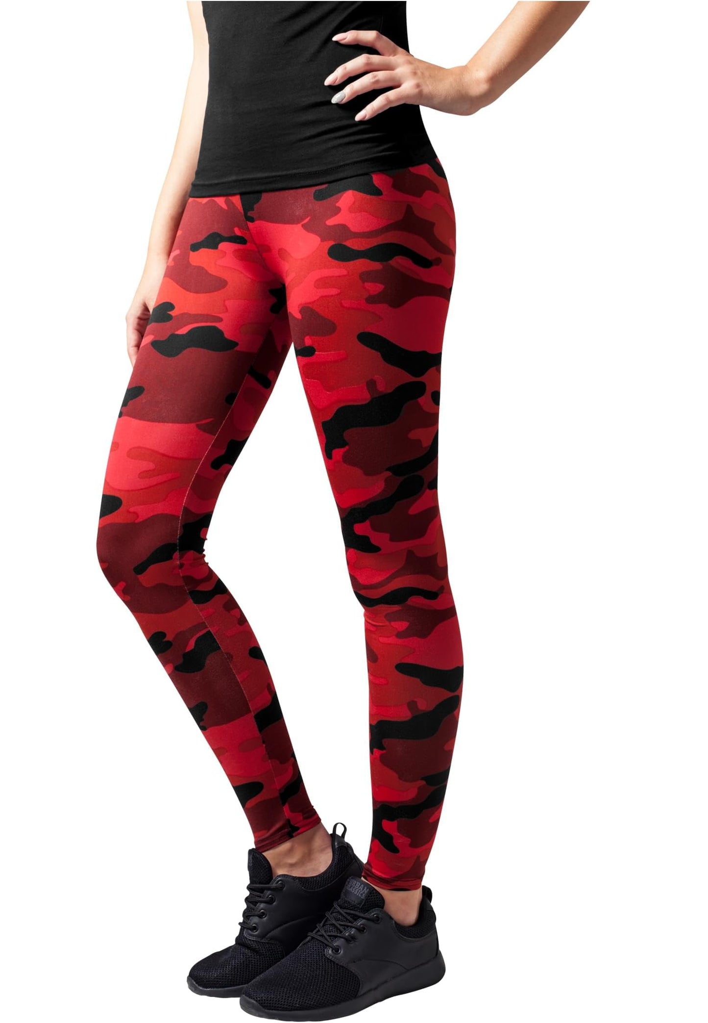 Urban Classics Women’s Camo Leggings – High-Waist Yoga & Fitness Pants