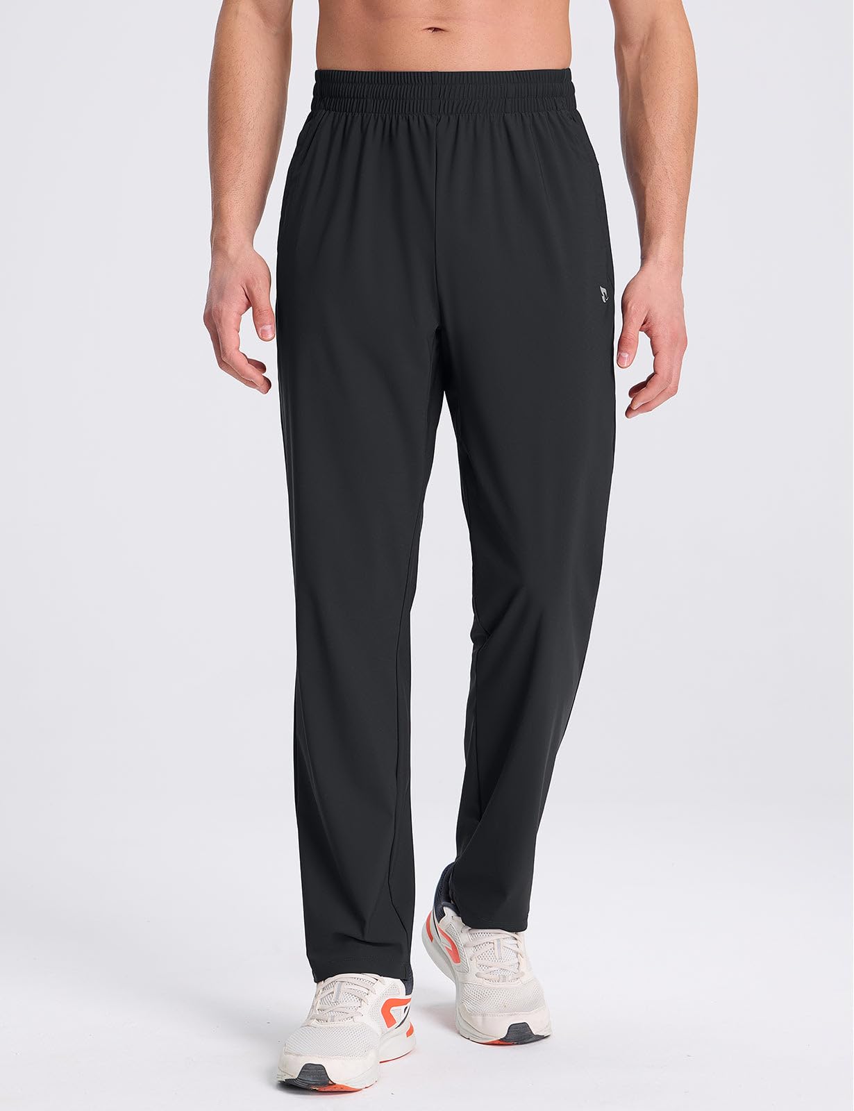 Baleaf Men’s Quick-Dry Joggers – Lightweight Nylon Running Pants