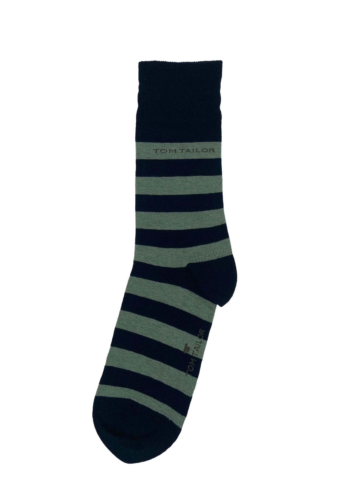 TOM TAILOR Men’s Socks – 7 Pairs in Striped Everyday Cotton Box